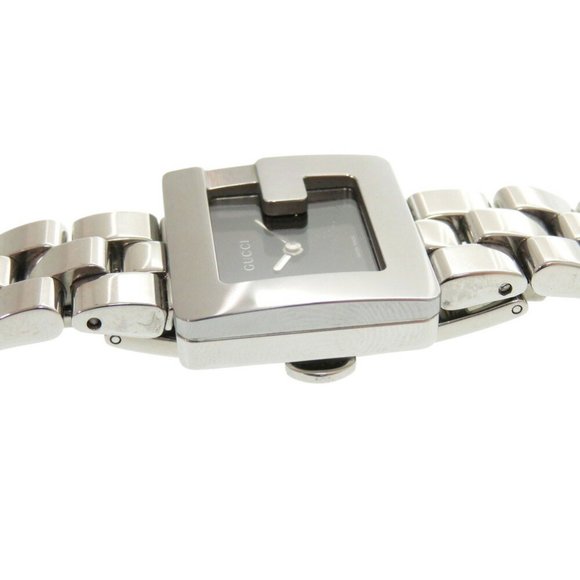 Gucci 3600L Stainless Steel Black Silver Dial Quartz Watch 1749GUCCI - Picture 9 of 9